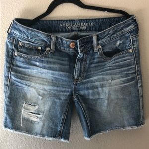 Ladies jean shorts